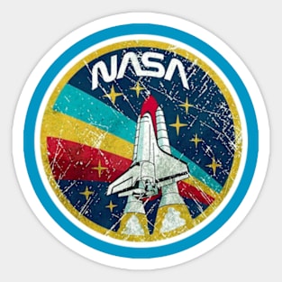 Vintage Nasa Shuttle Sticker